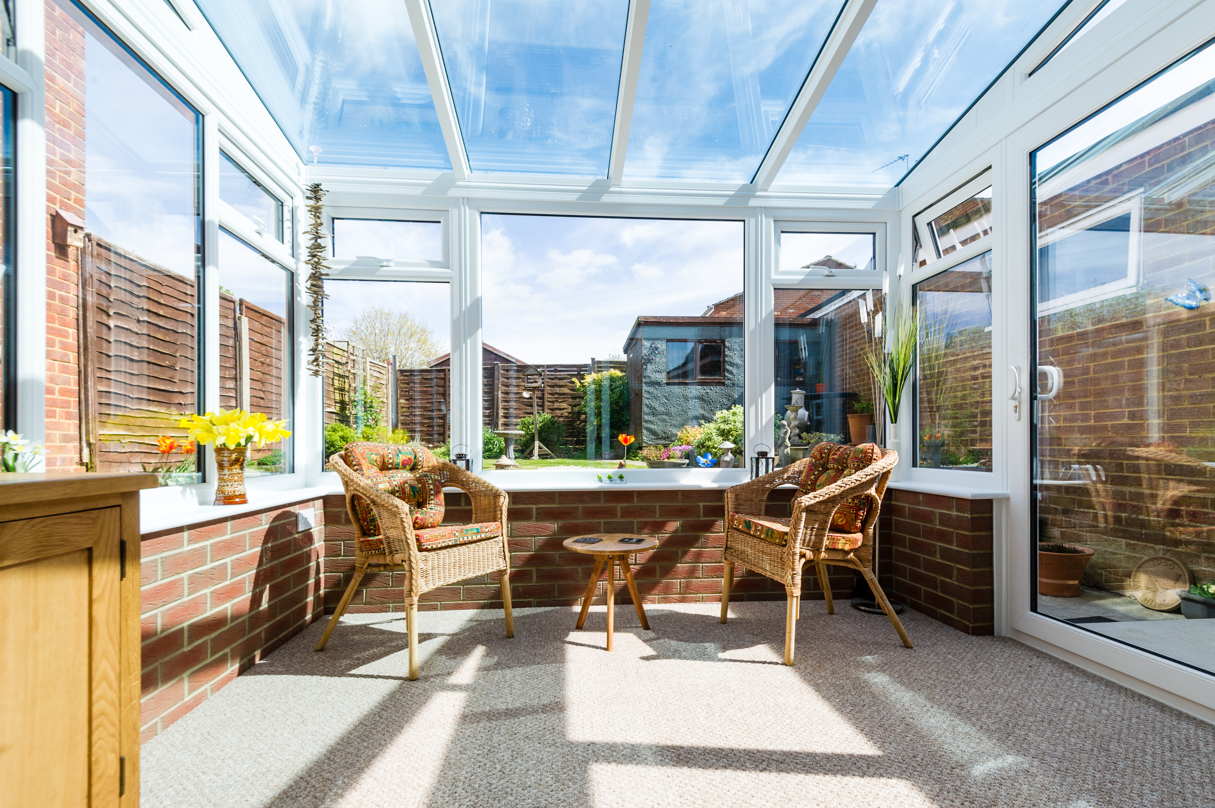 steel base conservatory cost